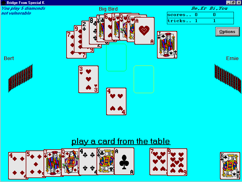 BRIDGE Card Game From Special K Screenshot